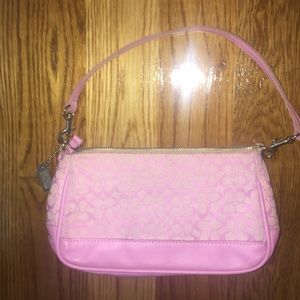 Coach pink small bag